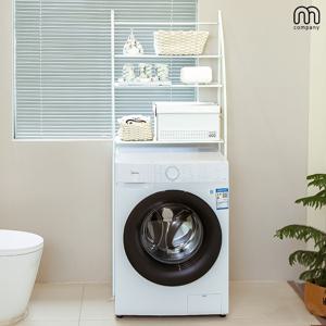베시 세탁기 선반 다용도실 수납장 세탁실 건조기 틈새 수납 욕실 베란다 정리 3단