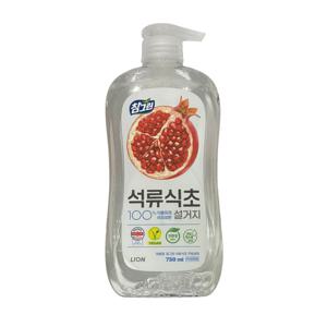 참그린 석류식초 설거지 주방세제 용기 750ml