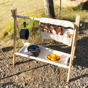 감성캠핑용품 우드 인디언 행어 행거