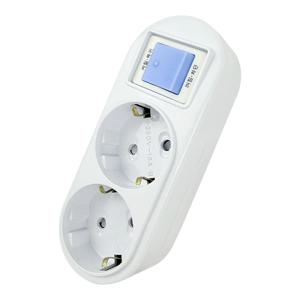 선없는 스마트 과부하차단 일자 2구 멀티탭 어댑터