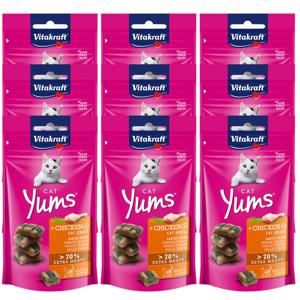 캣얌 치킨&캣그라스 40g 1BOX 9개