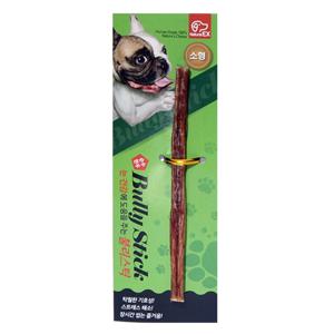 고단백 저칼로리 애견간식 국내산한우 강아지수제껌 불리스틱 소형 1P