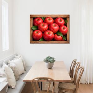빨간 사과 캔버스 액자 돈들어오는 풍수인테리어 그림