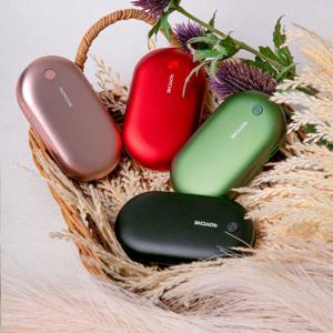 HW-05 휴대용 충전식 양면발열 손난로 핫팩 보조배터리