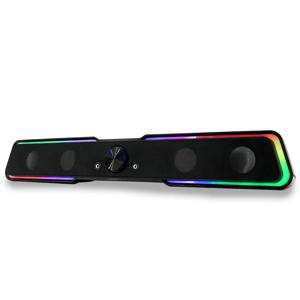SB-M9 2세대 레인보우 RGB LED   USB 2채널 컴퓨터 PC사운드바