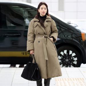 (신세계센텀점)[예약/S-1월20일 출고][정채연/기은세 착용] 트렌치 구스 다운 NEP5XHB11 93