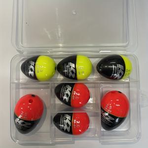 TEMU 7개입 아포 플로트 14cm/5.51인치 삽입 가능한 나이트 라이트 로드 바다 낚시용 큰 배꼽 플로트 발광 플로트 거품 돌낚시 플로트 낚시 액세서리