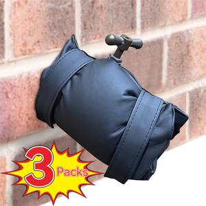 TEMU 3개 세트 동결 방지 커버 (야외 온수기 & 정원 호스 탭 호환) - 겨울용 탭, 간편 스냅/나사식 /EU 용, 실내외 사용을 위한 날씨 보호