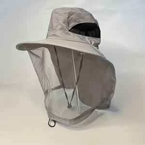 TEMU 아웃도어 와이드 브림 캡 모자 - 내구성 강한 낚시 모자, 사이클링, 하이킹, 차 따기용 - 통기성 디자인, 하이킹 장비, 패브릭 모자, 튼튼한 지지대, 사계절 사용 가능