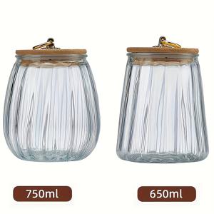 TEMU 2개 세트 유리 죽 컵 (뚜껑 및 숟가락 포함), 오트밀 컵, 샐러드 보울, 원형 밀폐 저장 용기, 오트밀, 요거트, 커피콩, 대두, 말토스, 밀가루, 견과류, 과자용 식품 정리함, 따뜻한 선물