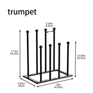TEMU 다용도 블랙 메탈 신발장 - 공간 절약형, 다층 디자인으로 현관, 침실, 기숙사 및 야외 공간에 적합, 모든 신발을 위한 튼튼한 바닥 스탠딩 정리대, 랙|신발정리대
