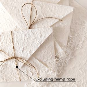 TEMU 5개 세트 수제 흰색 종이 봉투 (4.33