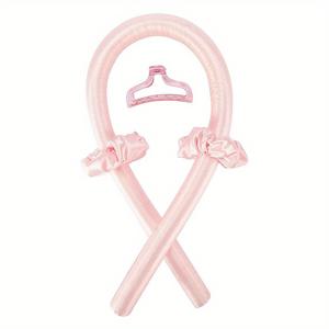 TEMU 무열 컬링 세트, 컬 로드 헤어밴드, 밤새 잠자는 무열 롤러, 롱 & 미디엄 헤어용 새틴 헤어 컬러, 레이지 자연스러운 소프트 웨이브 DIY 컬링 아이언 스타일링 도구, 모든 여성 헤어 타입에 적합