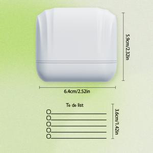 TEMU 대형 플래너 롤러 스탬프, 중요한 일기 기록용 체크리스트 및 일정 목록, 사무실 회의 노트, 교실 과제, 일일 출근 자기 관리 메모, 보상 선물 & 문구류