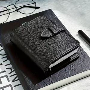 TEMU 이 미니 노트는 탄성 클로저, 골드 스냅 버튼, 펜고리가 특징이며, 여행 및 일상적인 메모에 이상적인 내구성이 뛰어나고 휴대 가능한 플래너입니다. 문구류의 미학을 구현합니다.