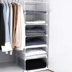 TEMU 옷정리함 의류정리함 옷보관함 옷수납 리빙박스 트레이 붙박이장 조립식 간편한 설치 옷서랍 공간절약형 수납장 DIY 1칸부터 8칸까지