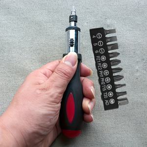 TEMU 가정용 스크루드라이버 세트 (십자, 삼각 비트 포함), 수리 도구