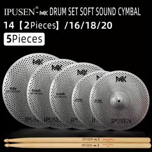 TEMU 저음 사이즈 심벌 세트 - 5개 무소음 심벌 (14