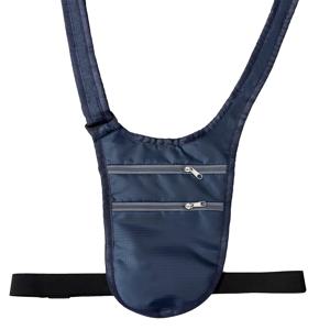 TEMU 남성용 - 도난 방지 벨트 백, 여성용 - 도난 방지 벨트 백, 여행용 밀착형 인비저블 패스포트 가방, 원숄더 크로스바디 언더암 스포츠 사이클링 폰백, 스포츠 기어, 여행 필수품, 크로스바디 백, 내구성 폴리에스터, 경량 디자인, 핸즈프리 백, 패스포트 홀더, 도시 출퇴근용, 남녀 공용