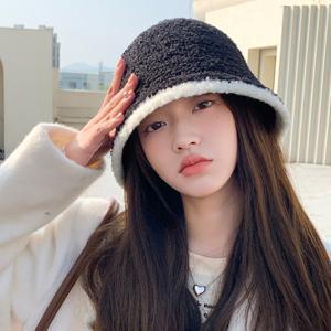 TEMU 뜨게 부클 캐시미어 여자 비니 벙거지 모자 니트 여성 올 햇 털 뽀글이 버킷햇 나일론 패션 챙 겨울 블리스부클 코튼 방한