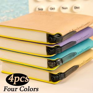 TEMU 1개/4개, 스마일리 포켓 노트북 - 펜, 플래너, 노트패드, 그림책, 두꺼운 빈 마커 핸드북, 스케줄 노트북, 여행 일기, 사무실 및 상, 이상적인 선물, 돌아오기