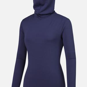 TEMU 여성 올인원 약기모 일체형 마스크넥 티셔츠 웜커버(W6WT20)