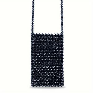 TEMU Advanced Sense Ins 스타일 아크릴 모바일 폰 가방 수제 꼬임 케이블 미니 스몰 백 크로스바디 백 싱글 숄더 백