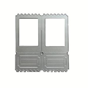 TEMU 접이식 및 반전 필름 티켓 스텝, 스크랩북 및 앨범 재료용 탄소강 다이 커팅 템플릿