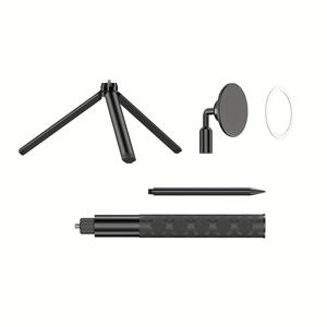 TEMU 조절 가능한 높이의 모노포드 & 삼각대 셀카봉 (자석 휴대폰 홀더 포함) - 튼튼한 알루미늄 골프 스윙 트레이너, 모든 iPhone & Android 기기와 호환, 휴대폰 삼각대