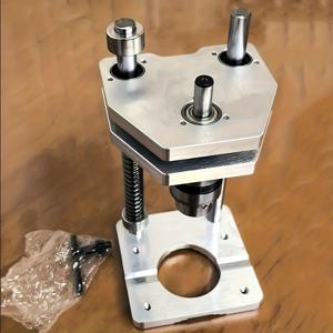 TEMU 1개 정밀 휴대용 드릴링 가이드 지그, 목공 또는 직선 구멍 드릴링용 템플릿 공구를 위한 조절식 펀치 로케이터