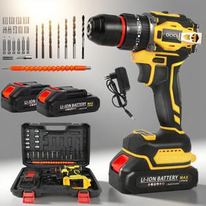 TEMU ocicc 다용도 무선 전동 드릴 가정용 전동드릴 세라믹 유리 목공 및 홈 개선 프로젝트에 이상적 목공용 무선 드릴 견고한 도구 디자인 내구성 있는 구조