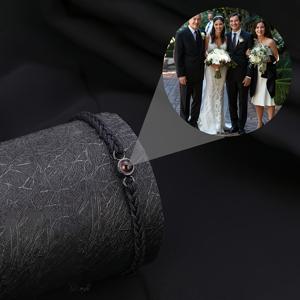 TEMU 2024년 발렌타인데이, 어버이날, 생일, 기념일을 위한 , 어머니, 아내 또는 연인을 위한 완벽한 선물로, 순수 구리 재질로 제작된 매듭으로 만든 맞춤 컬러 이미지 프로젝션 팔찌, 트렌디하고 로맨틱한 액세서리.