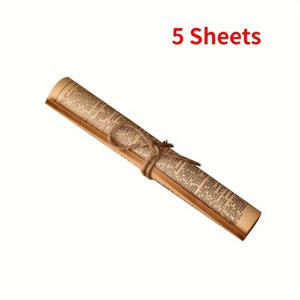 TEMU 레트로 영어 책 페이지 스크롤 5개/10개 세트, 외국 책 스크롤, 홈 데코, 웨딩 선물, 소프트 장식, 할로윈, 크리스마스