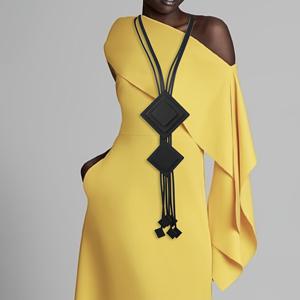 TEMU 롱 여성 패션 목걸이, 핸드메이드 빈티지 로마스 액세서리, 스타일 주얼리