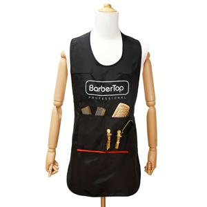 TEMU 포켓이 있는 전문 헤어드레싱 아프론 - 폴리에스터 바버샵 오버롤, 다리미, 염색, 살롱 오일 트리트먼트용 - 스타일리스트용 이중면 케이프