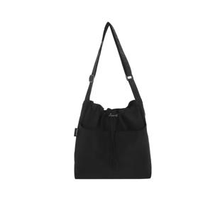 TEMU 여성용 대용량 나일론 크로스바디 숄더백 - 조절 가능한 스트랩 & 끈으로 닫히는 폴리에스터 안감, 직장/캐주얼/여행용 스타일리시 커뮤터 지갑 (오렌지-레드/화이트/레드/베이지), 디자인의 튼튼한 구조|크로스백|슬링백|미니크로스백