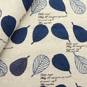 TEMU 1개 50x150cm (19.68x59인치) 리넨 원단, 레터리프 프린트 - 퀼팅, DIY 재봉, 소파 커버, 커튼, 가방, 쿠션, 테이블보, 패브릭 커버 등 수공예용! 핸드메이드 원단|커튼봉