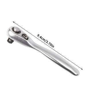 TEMU 컴팩트한 72치 미니 래칫 렌치와 육각 헤드 - 빠르고 쉬운 노동 절약 도구, 1/4인치 드라이브, 강철 구조, 작은 공간용 휴대형 디자인(길이 6.35mm, 맞춤형)