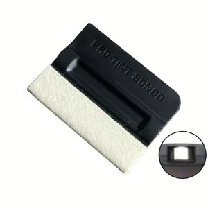 TEMU 4인치 자석 비닐 랩핑 스퀴지 (펠트 엣지) - 강력한 차량 창문 필름 스크레이퍼 & 데칼 어플리케이터, 미끄럼 방지 그립, 자동차, 트럭, , 비닐 랩핑 도구, 차량 유지 보수, 인체공학적 핸들, 내구성 있는 구조