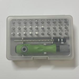 TEMU 115 in 1/32 in 1 정밀 드라이버 세트 | 크롬 바나듐 스틸, 자석 드라이버 헤드, 미끄럼 방지 인체공학적 핸들, 휴대폰, 컴퓨터, 시계에 적합 | 크리스마스, 할로윈, 가정 필수품, 실버 그레이