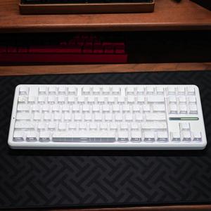 TEMU 라이트필드 윤곽 키캡 | 체리 디자인, 더블 샷 주사성 몰딩, 내구성 및 내마모성 레전드, 미끄럼 방지 정밀성을 위한 텍스처 표면, RGB 조명용 반투명 라인에 있는 사이드 프린트 레전드, 풀리 프렌디리