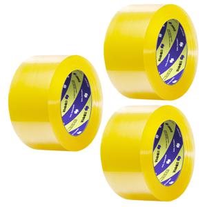 TEMU 신흥 두꺼운 테이프 포장 전문 15kg이상 박스테이프 대용량 65mic 중포장 48mm*80m, 3개