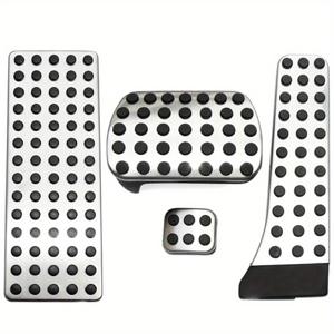 TEMU C, E, S, GLK, SLK, CLS, Sl-Class 등 다양한 벤츠 모델용 스테인리스 스틸 페달 커버, W203, W204, W211, W212, W210 호환