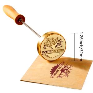 TEMU 1개 황동 납땜 인두, 내구성 있는 개인 로고 목재 금속 납땜 인두, 수제 디자인 결혼 및 개인화 선물, 목재 연소 인감 인조 가죽, 빵, 버거, 케이크, 토스트, 쇠고기, 스테이크 인감, 연회 결혼식 추수감사절 가을 축제 휴일 선물용