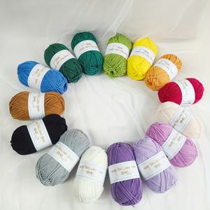 TEMU 15묶음, 각 묶음당 50G (총 750G) 손뜨개 중간 두께 멀티컬러 아크릴 얀, 촉촉하고 부드러움, 담요 및 가방 제작에 적합, 초보자에게 이상적.