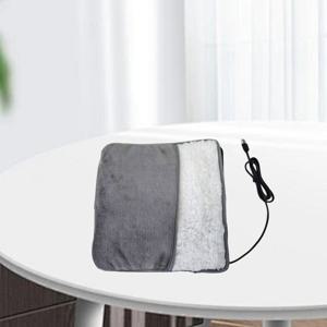 TEMU USB 전원 전기 발 마사지 매트 | 저전압, 플러그 앤 플레이 방열 매트, 부드러운 플러시 패드 포함, 가정, 사무실, 침대에 적합, 모던하고 내구성이 뛰어난 디자인|발매트