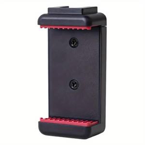 TEMU 콜드 슈 및 1/4 나사가있는 휴대 전화 삼각대 마운트 어댑터, IPhone 용 휴대 전화 삼각대, Android 휴대 전화, Selfie 스틱