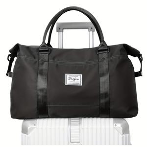 TEMU 라이언에어 캐빈 백 여행 가방, 기내용 캐리어 45x36x20cm 여성용 오버나이트 백, 남성용 체육관 가방, 크로스바디 홀달백