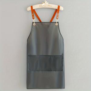 TEMU 스타일리시하고 내구성이 뛰어난 올인원 아포 - 내구성, 투명한 아포, 조절 가능한 스트랩, 헤어디스커, 바버, 하우스위프, 셰프를 위한 이상적인 선택 - 모든 크기에 적합, 브라운/그린/화이트 옵션, 바버 아포|조절 가능한 스트랩 아포|내구성 있는 플라스틱 아포