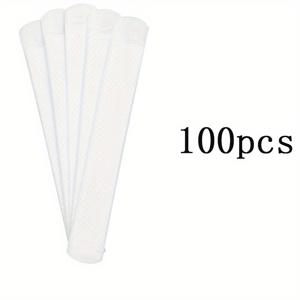 TEMU 야구 모자 및 골프 모자를 위해 설계된 초극세사 땀 패드 100개입. 여름에 적합한 챙 스티커가 특징입니다. 이 칼라 땀 흡수 스티커는 먼지 및 땀에 강하고, 일회용이며, 조절이 가능하여 모자에 깨끗하게 유지됩니다.|여름모자